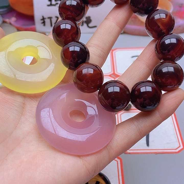 【闪购商品】玛瑙/玉髓珠宝半成品未镶嵌快***活