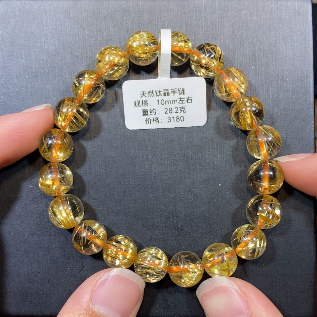 手链未镶嵌水晶手链10mm 瑾