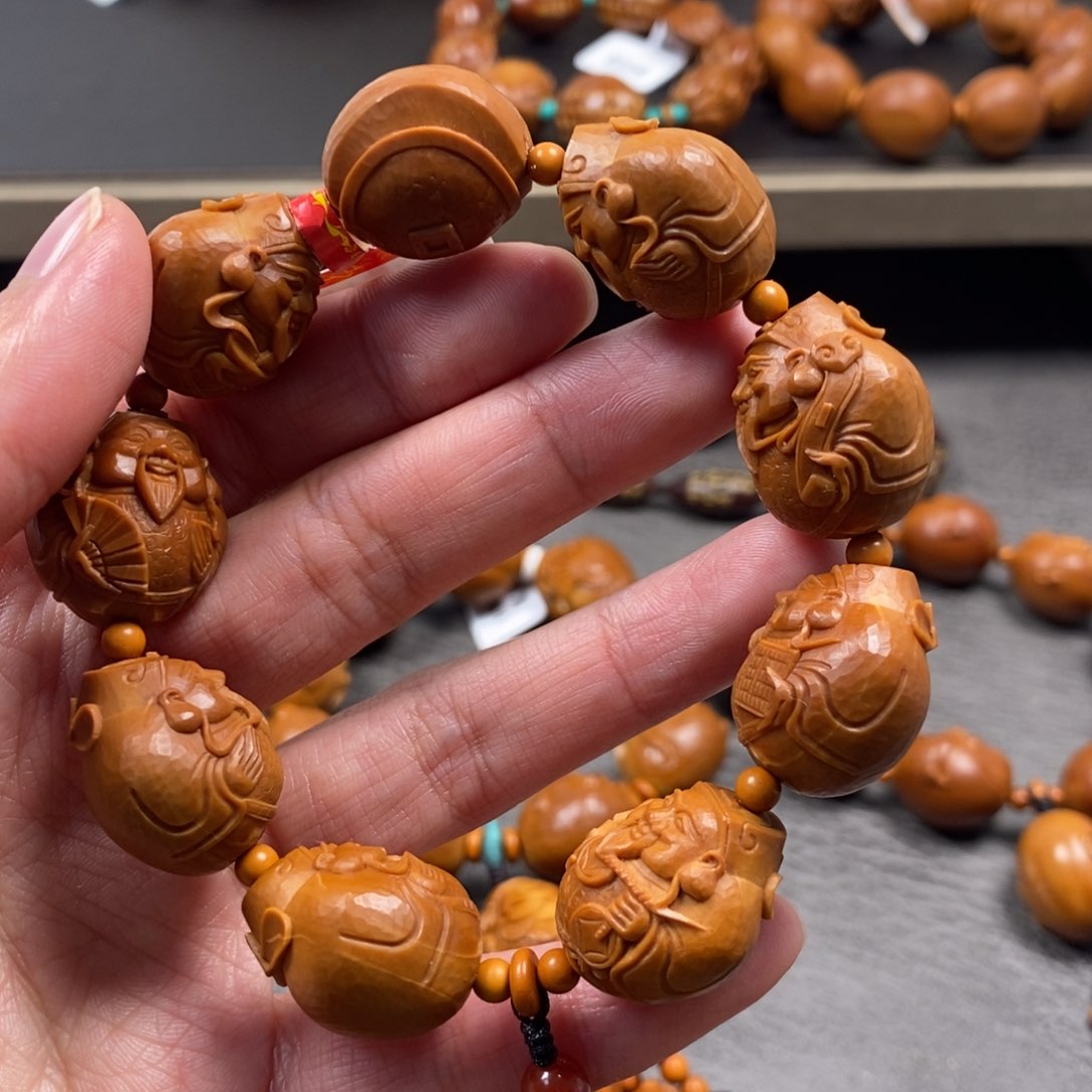 橄榄核手串/手链财源滚滚1.9