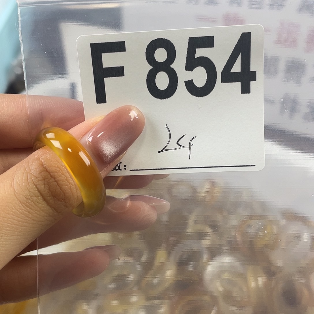 玛瑙/玉髓戒指合金854