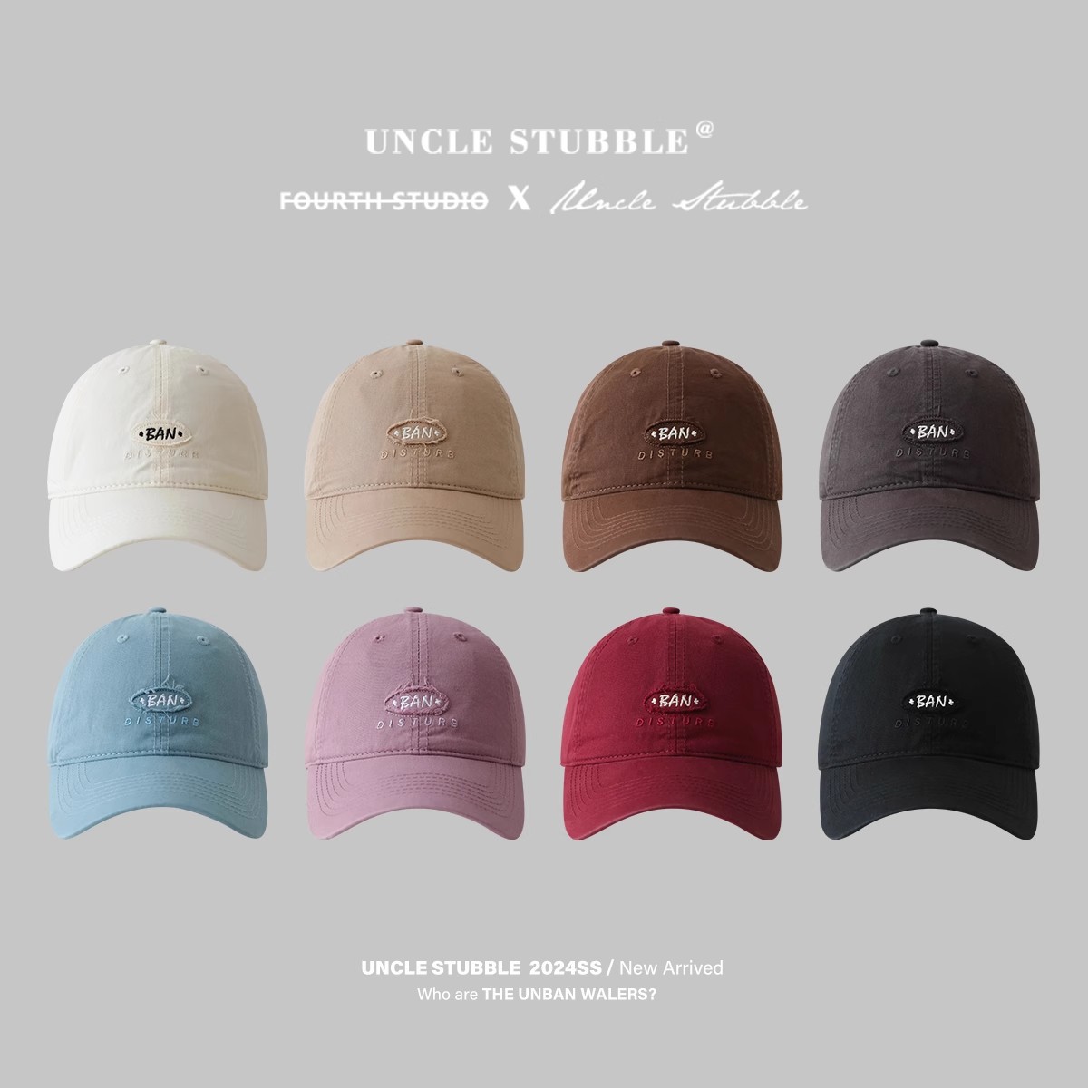 韩系简约刺绣显脸小棒球帽休闲软顶鸭舌帽情侣百搭运动遮阳帽子