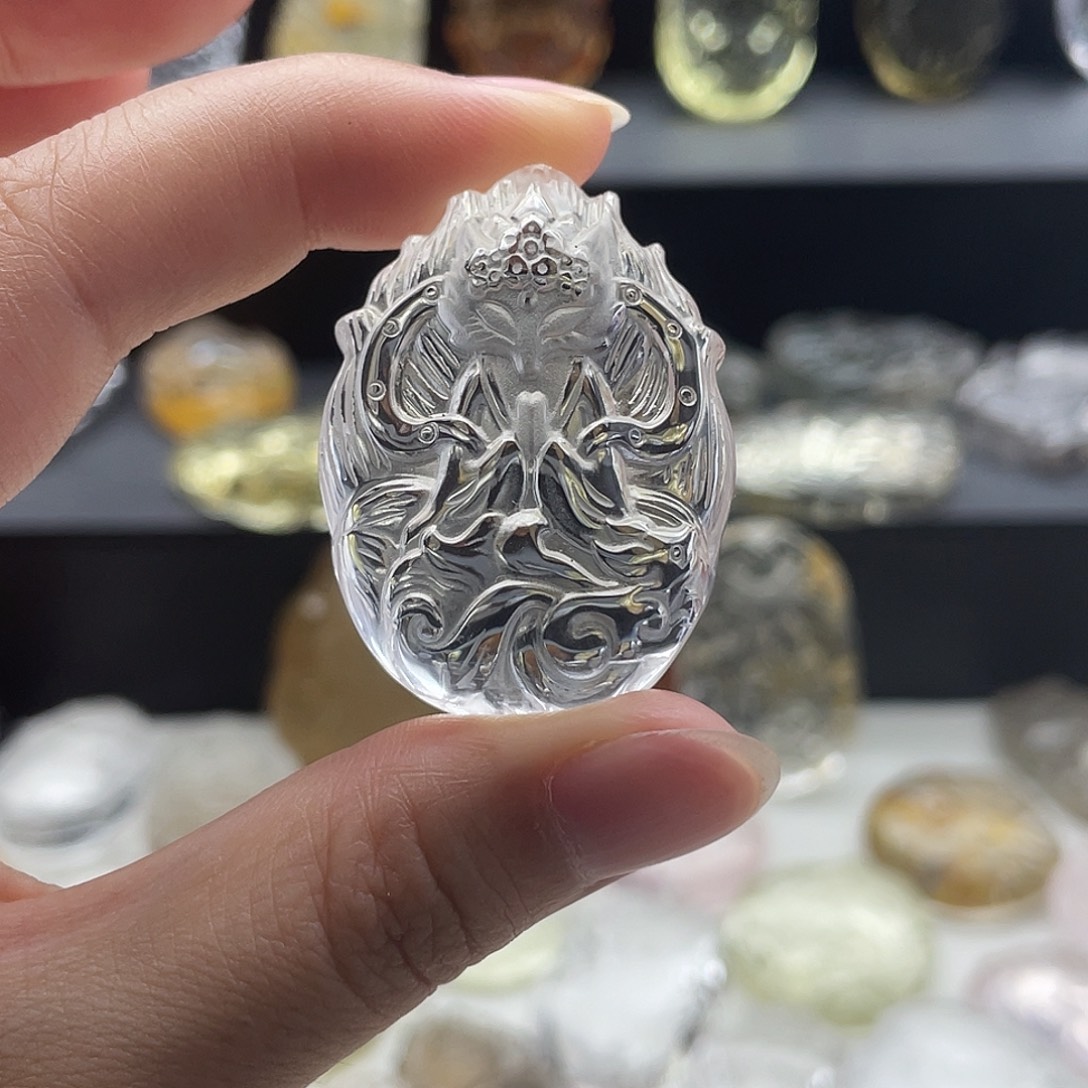 未镶嵌吊坠(不含链)水晶吊坠