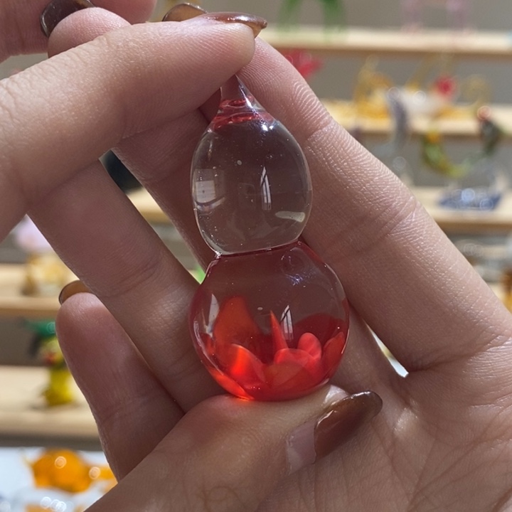 琉璃手工艺品琉璃扎花葫芦