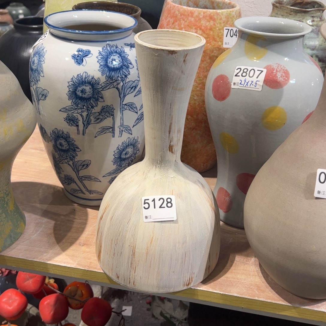 瓷片5128高30口6默认无孔孔