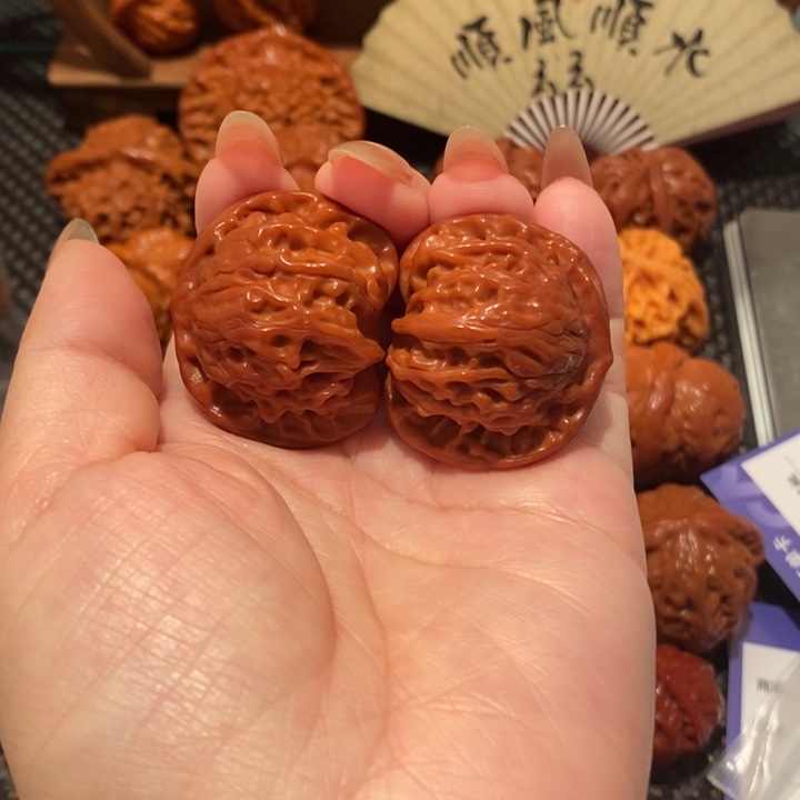 文玩核桃把件37盘山1288