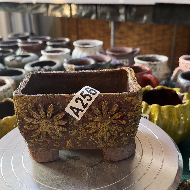 12×7×8.5粗陶手工制作