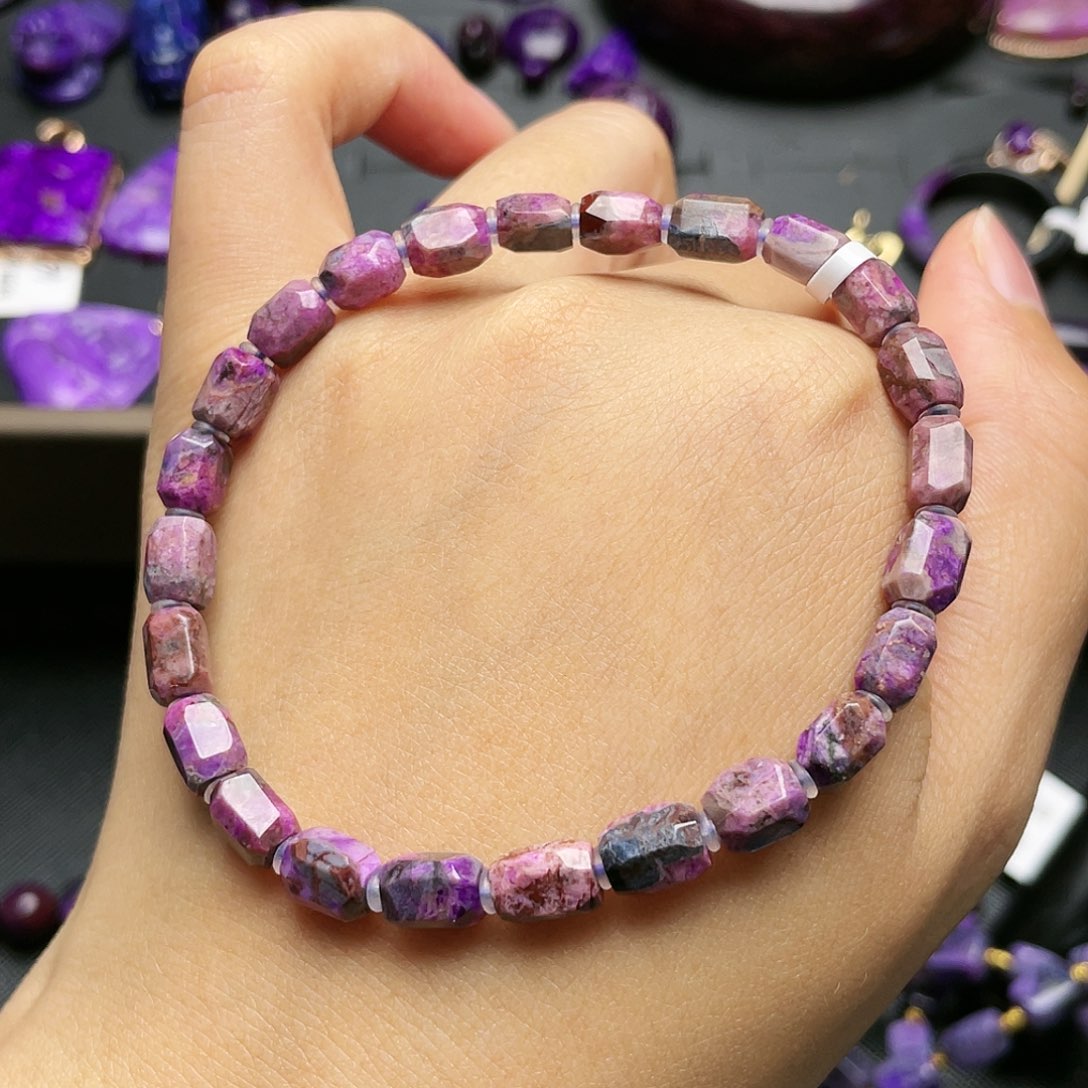 苏纪石（舒俱来）手链未镶嵌