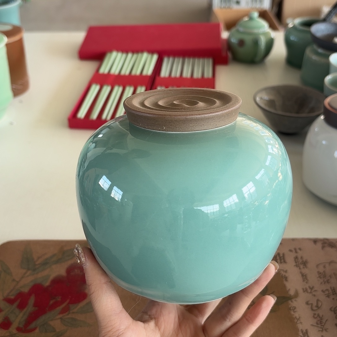小米茶器龙泉云间青瓷