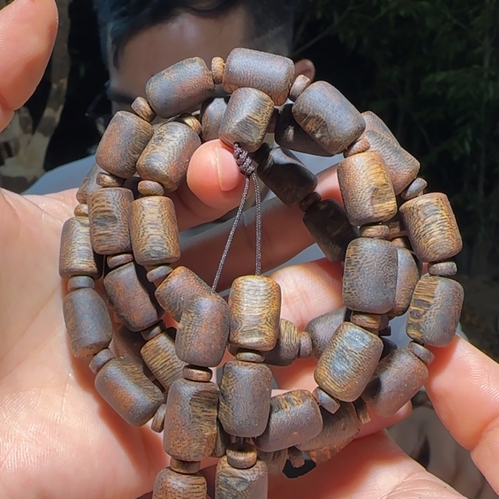 沉香手串蓝香链子51克+多样性发其一