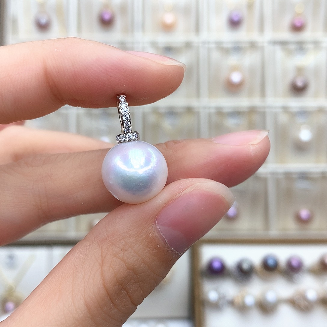 淡水珍珠颈饰合金