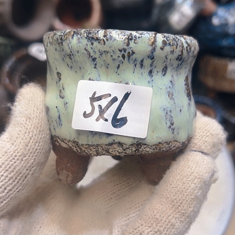 粗陶花盆手工花盆制作