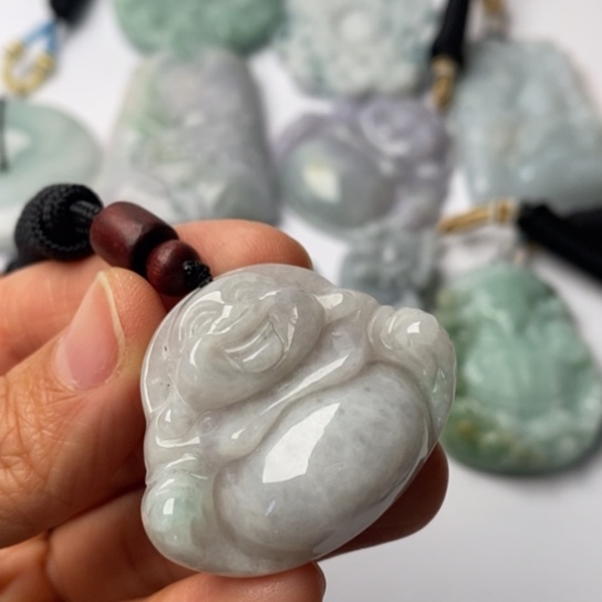 翡翠未镶嵌挂件翡翠