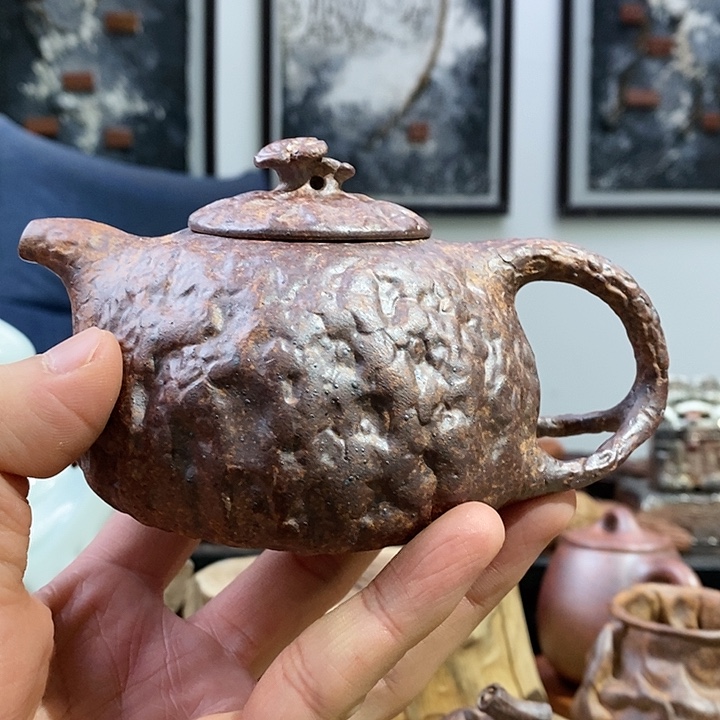 紫砂茶壶供春为微瑕