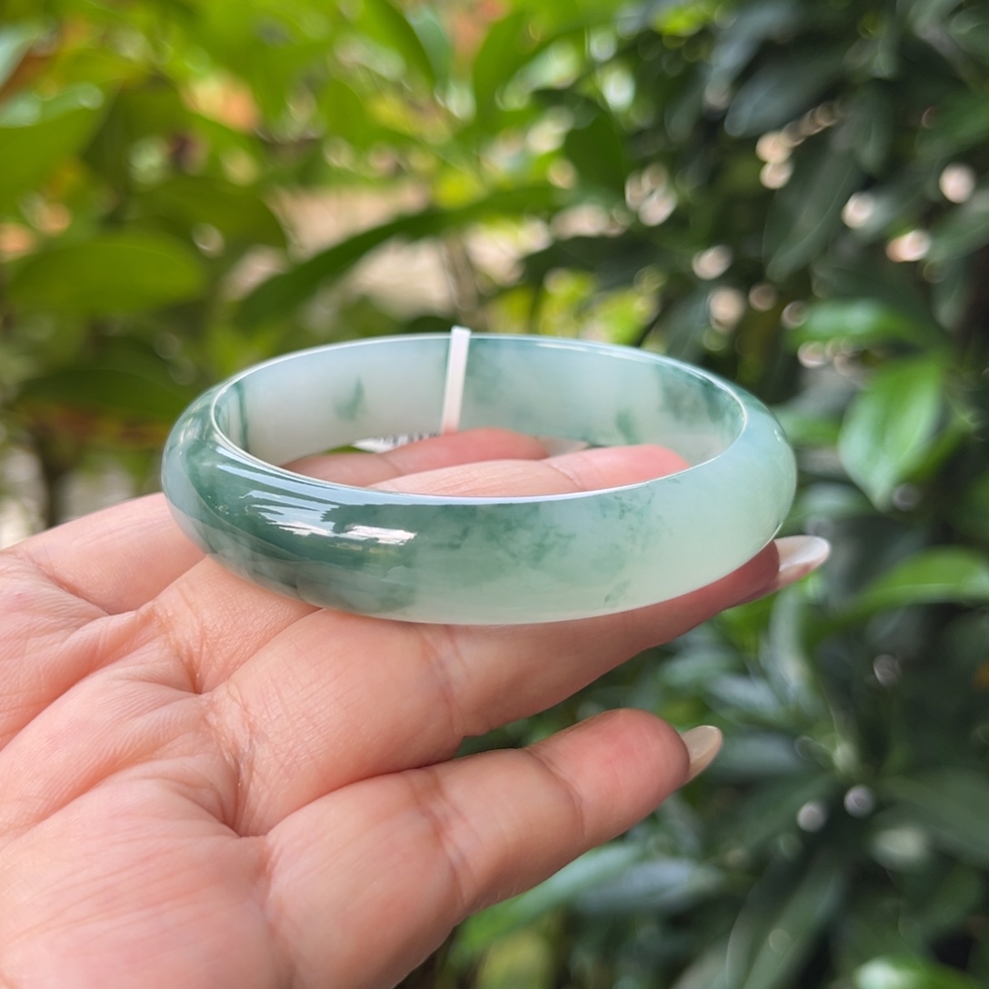 翡翠手镯未镶嵌57.6贵妃