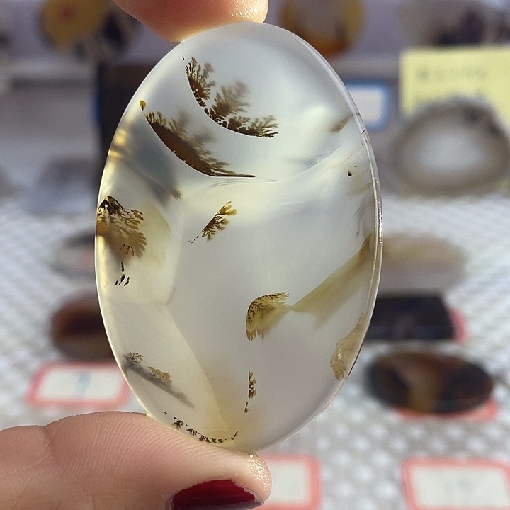 玛瑙/玉髓合金颈饰
