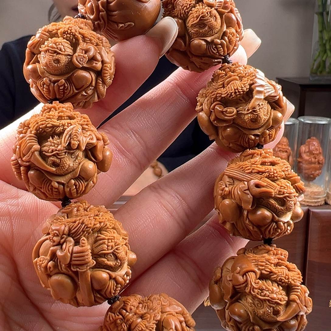 橄榄核手串/手链橄榄核雕橄榄核