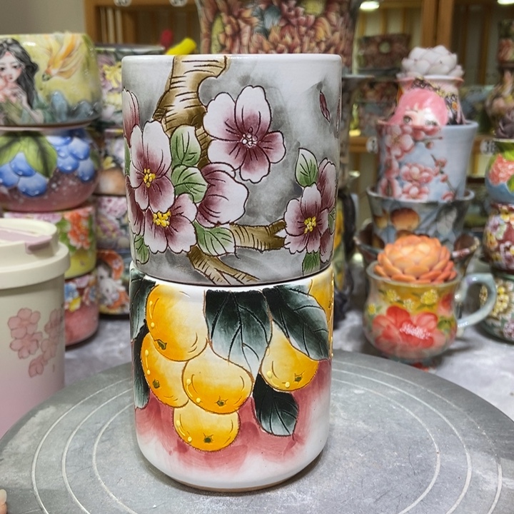 景德镇艺术手绘作品