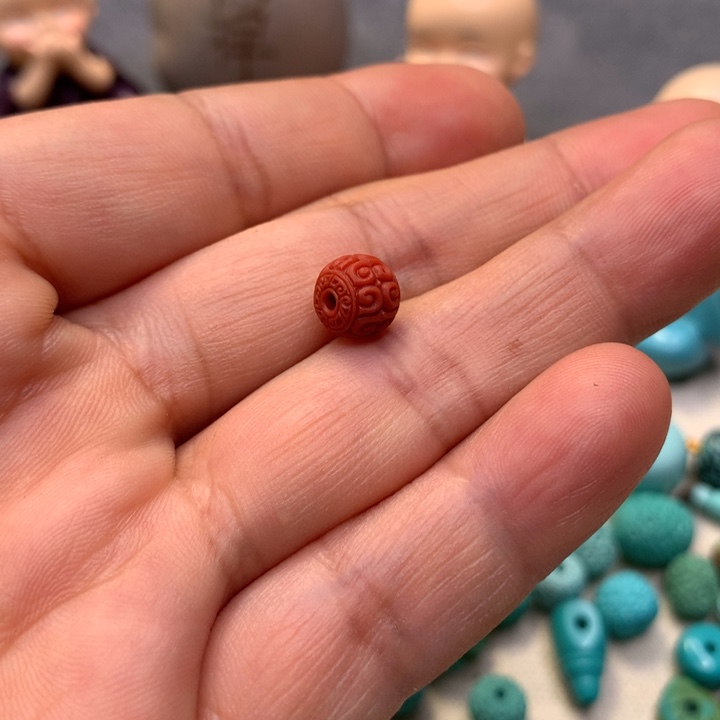 南红玛瑙未镶嵌颈饰