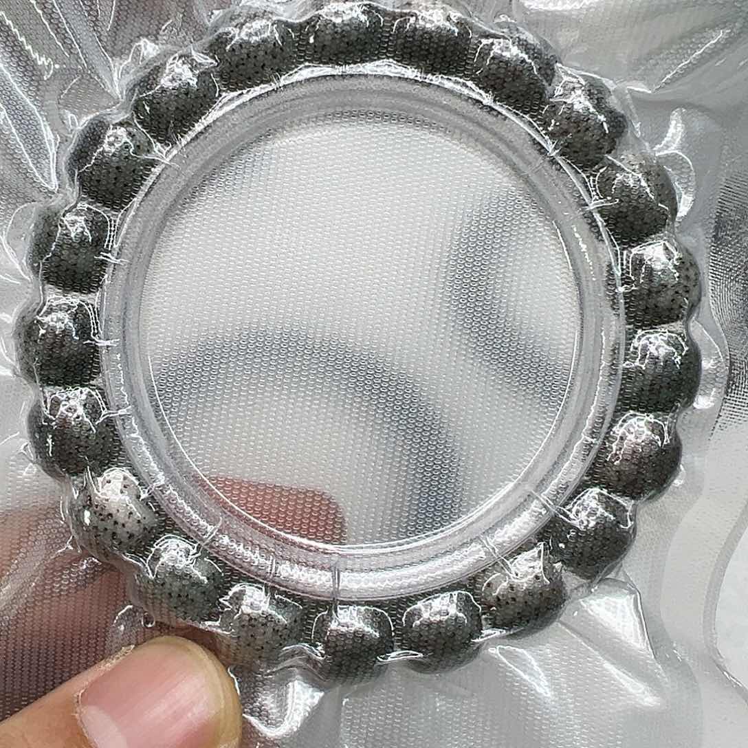 星月菩提手串19传说变态绿石玉星月菩提单圈11×10