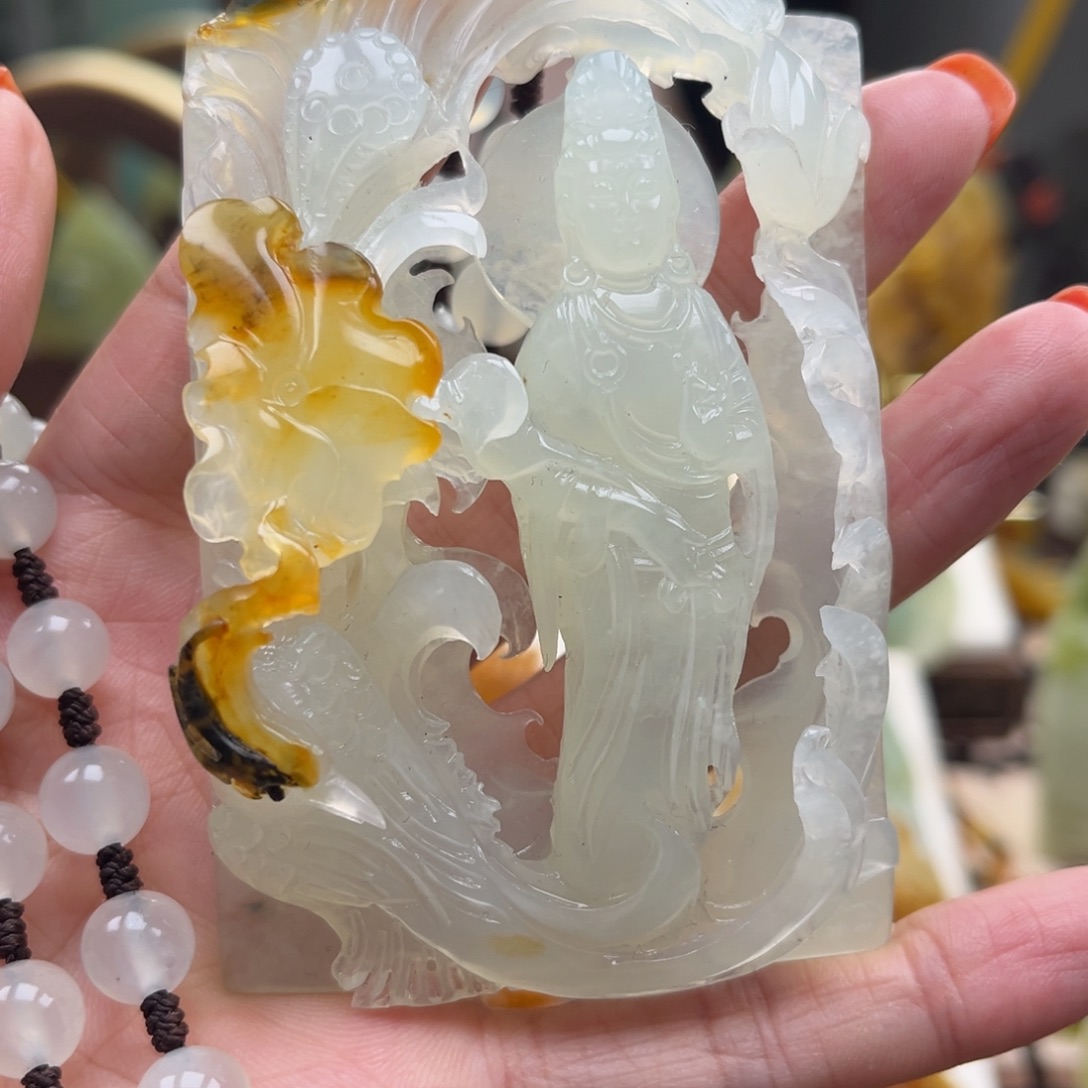 未镶嵌岫玉挂件挂件