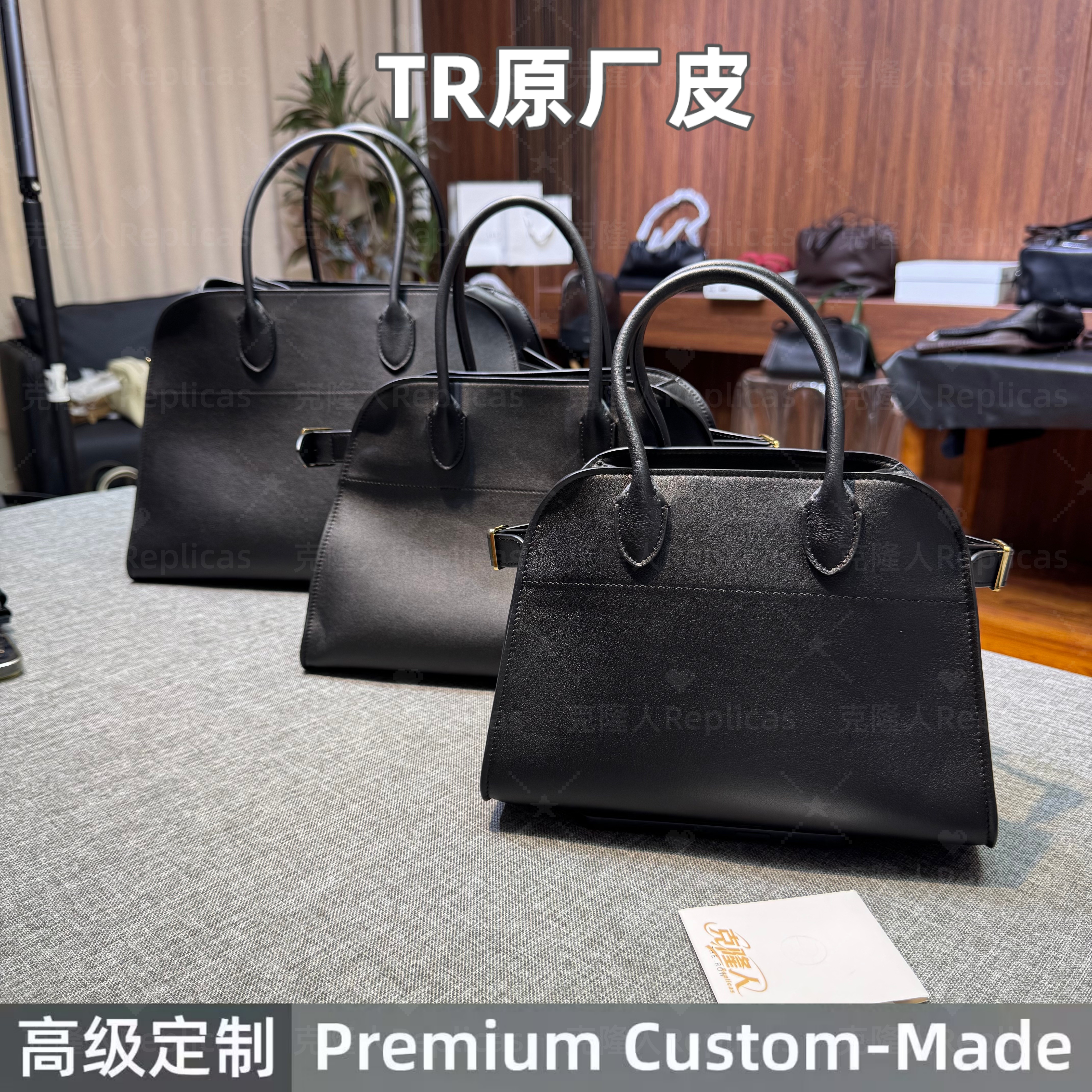 TR新款潮流时尚高档老钱风极简单肩手提通勤大包女包marguax女包
