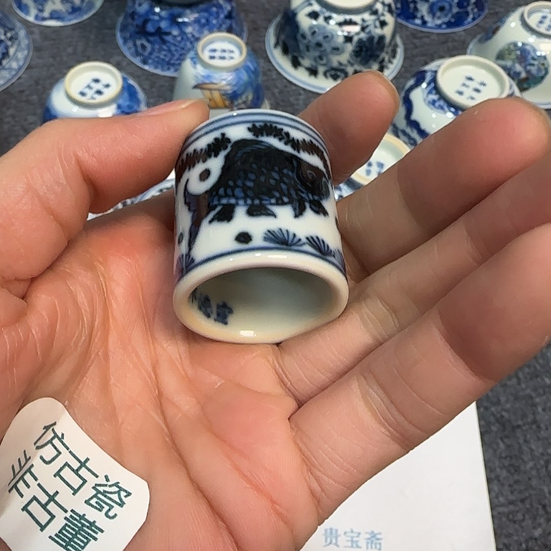 杯当代仿古精品全手工