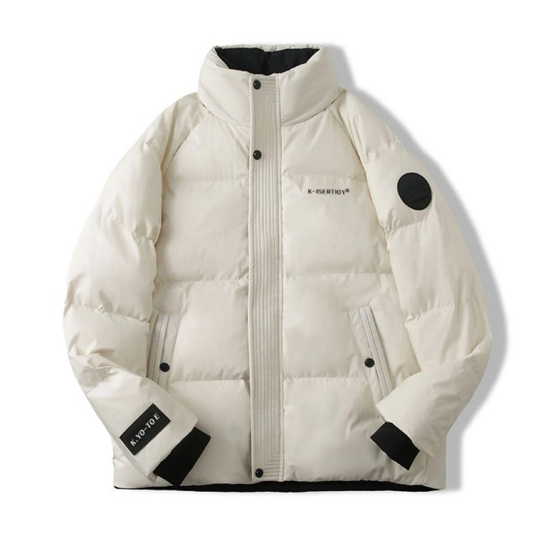 Y877品质冬季立领保暖潮流滑雪服百搭宽松加厚抗寒外套6602