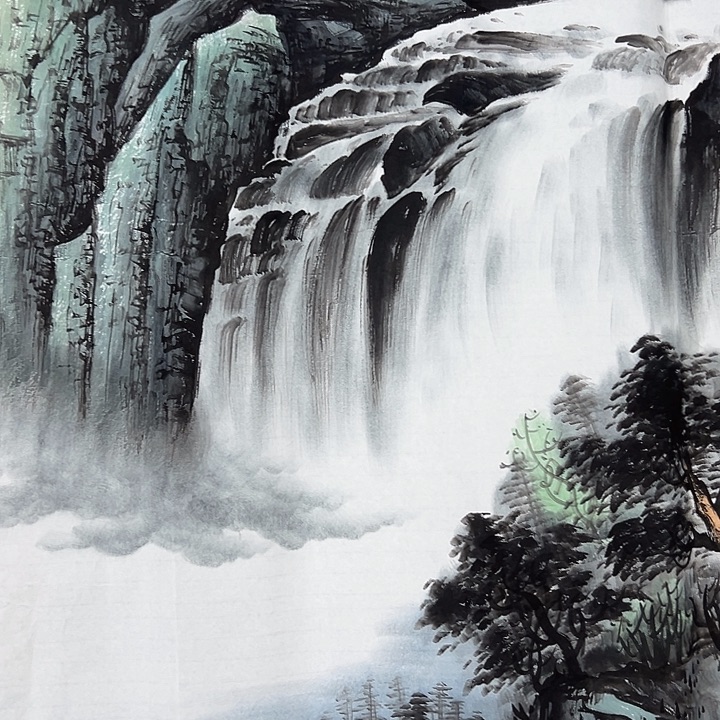 国画纯手绘字画作品展