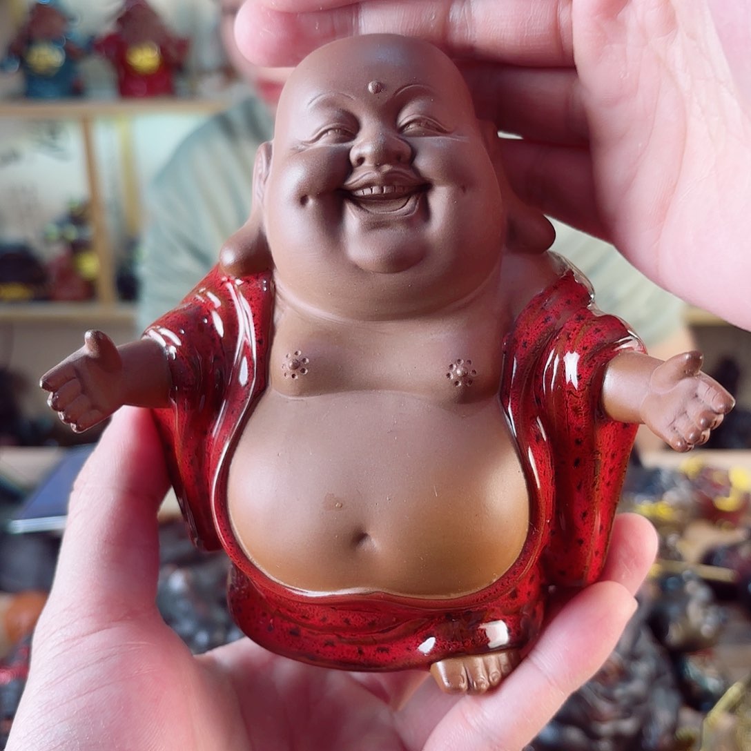 紫砂茶宠紫陶树脂茶宠摆件