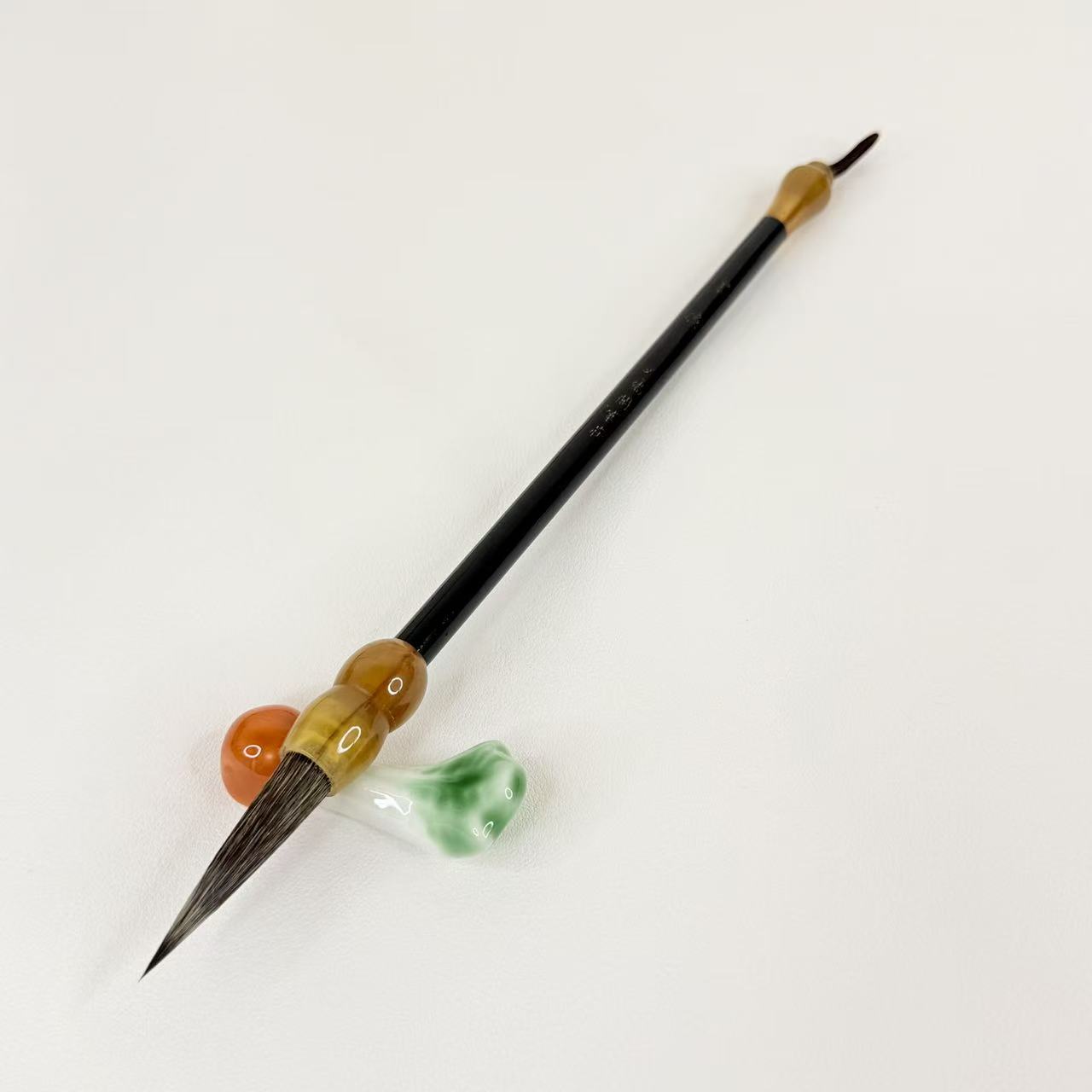 【墨隐】花貂鼠中大楷毛笔 出峰4.5行楷颜赵柳隶篆草兰竹花鸟渲染