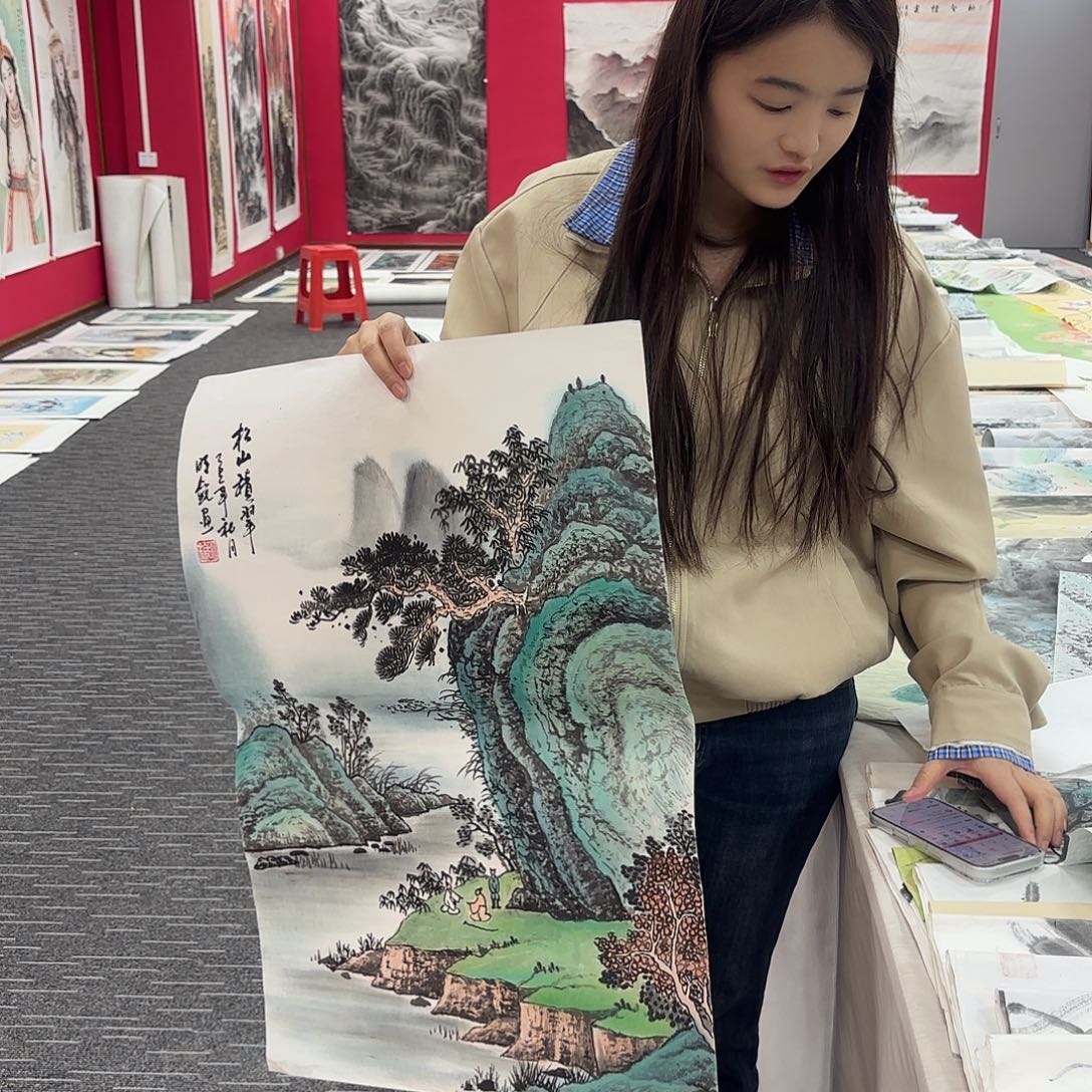 国画国画作品纯手绘