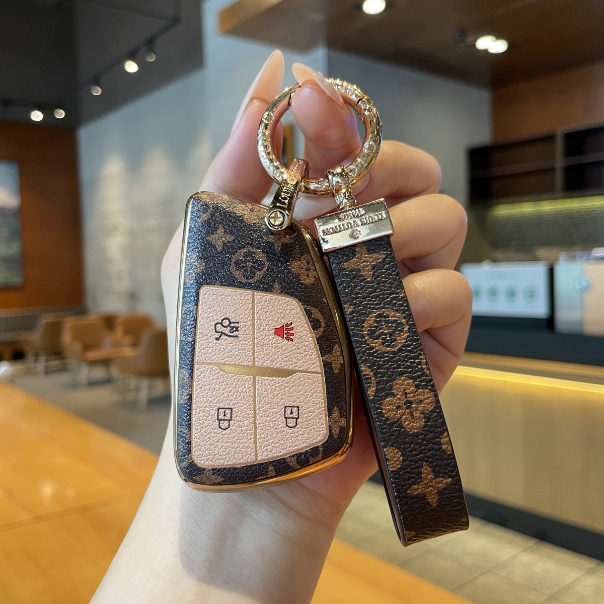 【别克昂科威】适用新款GL8钥匙套艾维亚世纪昂科威S/PLUS君威扣包