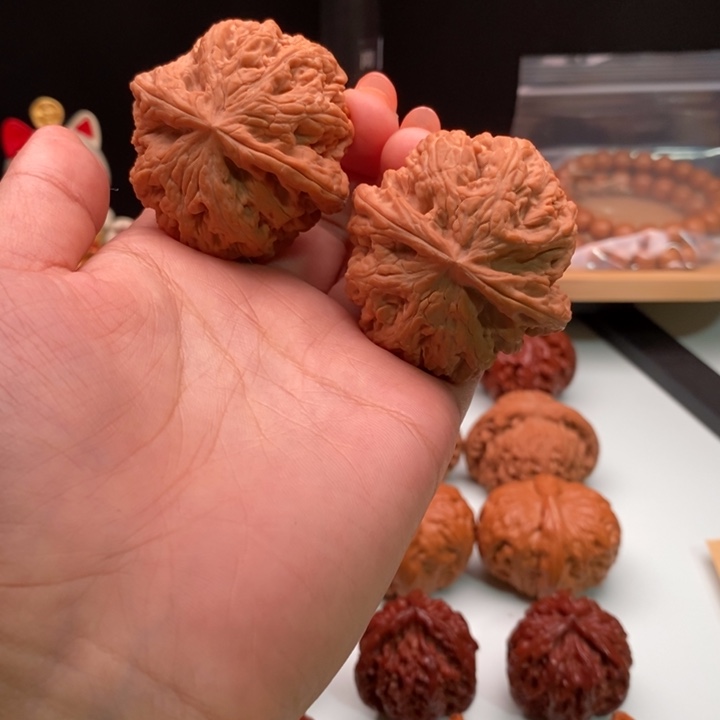 把件桃核大粗筋核桃