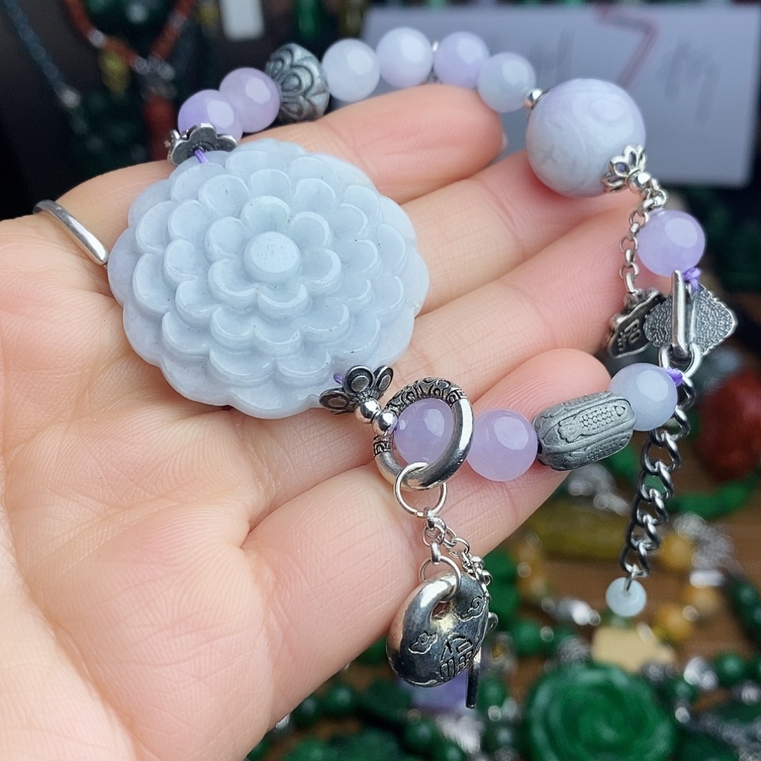 翡翠未镶嵌手链99