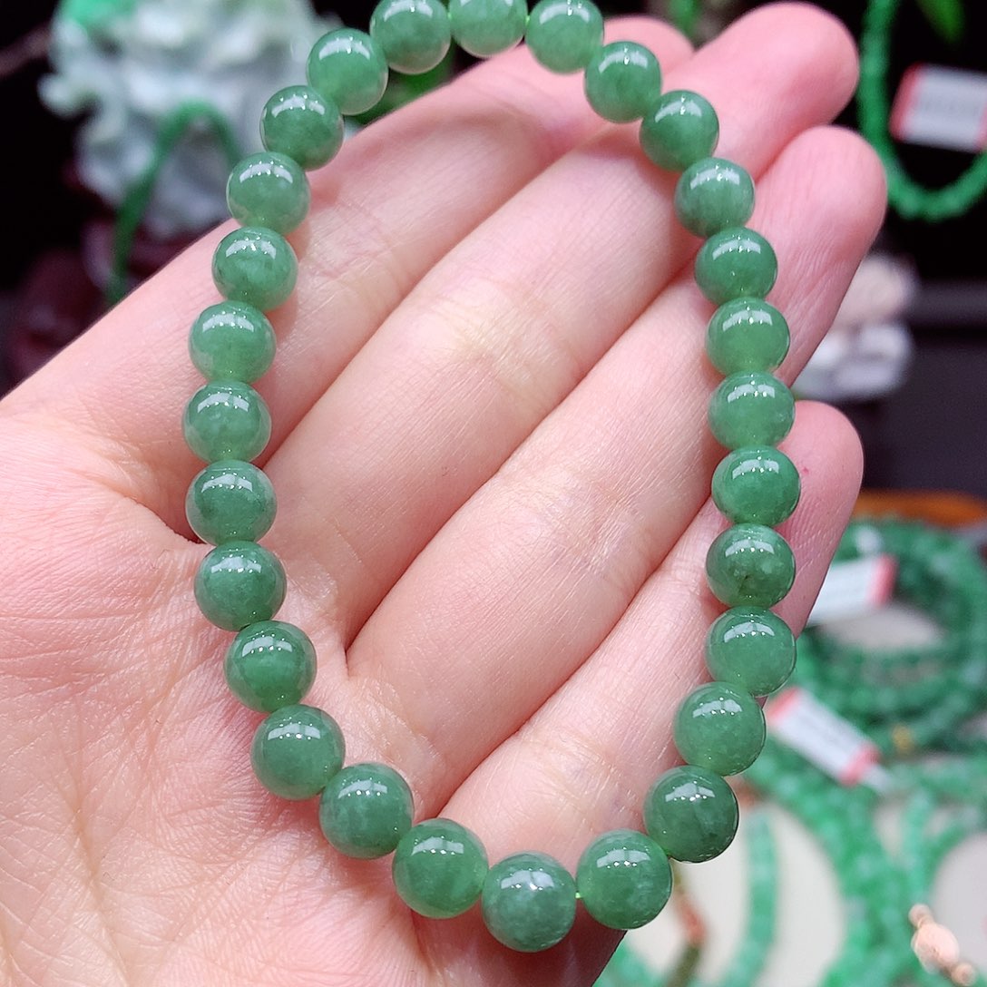 翡翠未镶嵌手链翡翠