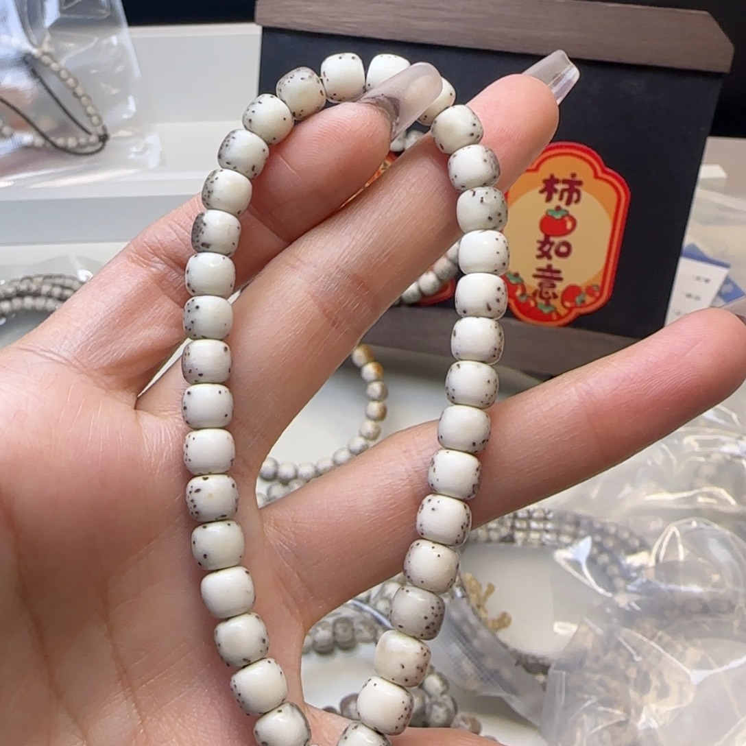 星月菩提吊坠石玉河豚卡7手持