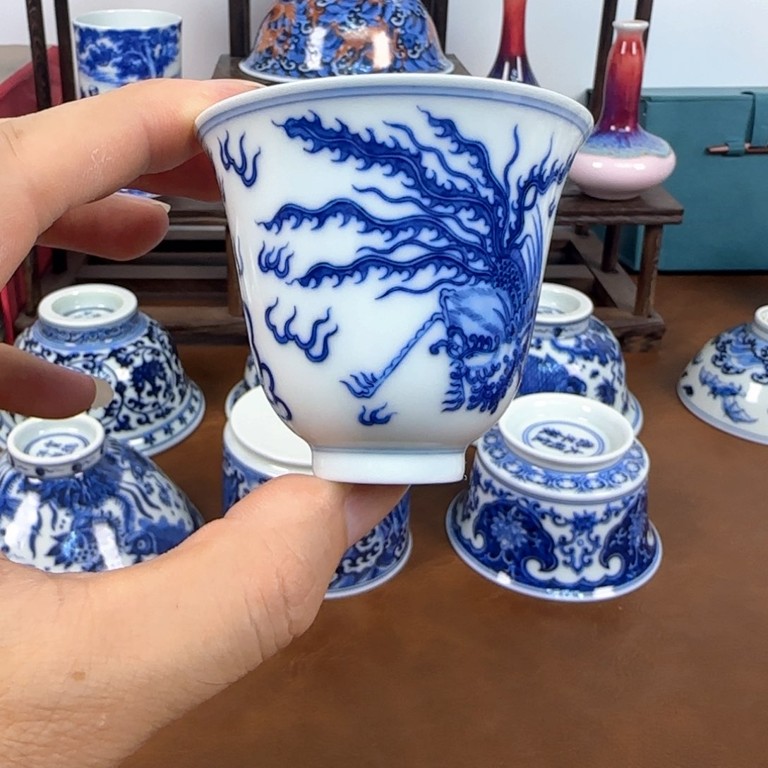 杯子景德镇纯手工陶瓷杯11111