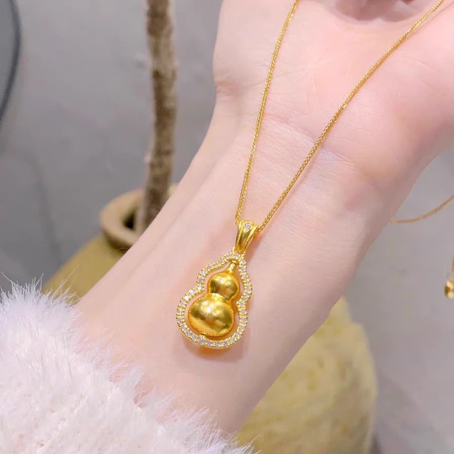 福韵天玺 铜合金项链 《韵系列》国风时来运转葫芦项链百搭精致