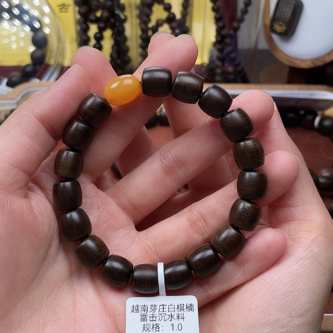 手串沉香天然沉香别院 真沉香才有价值 一单一检