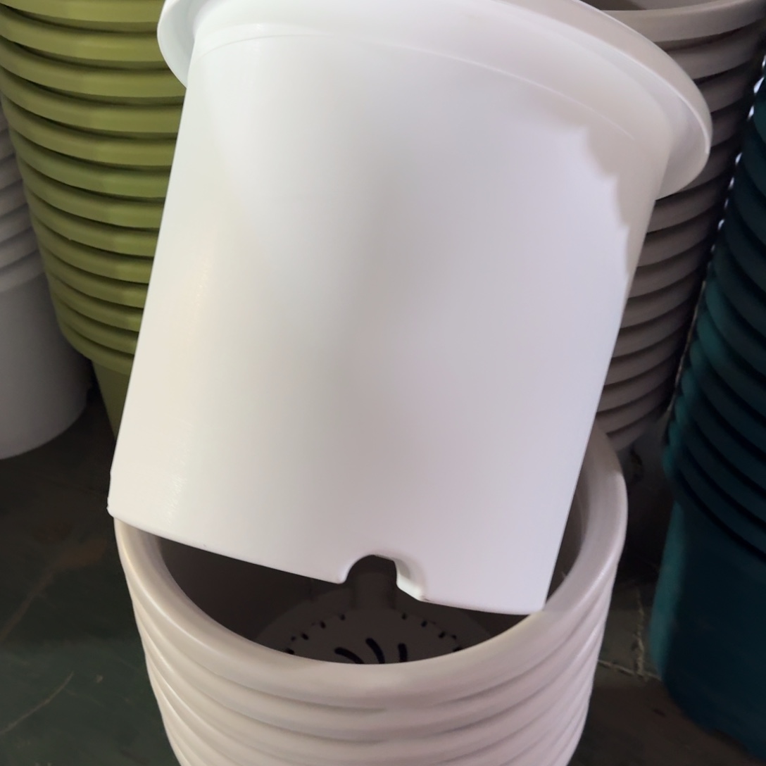 四季9#口径46高40无拖纯白3个