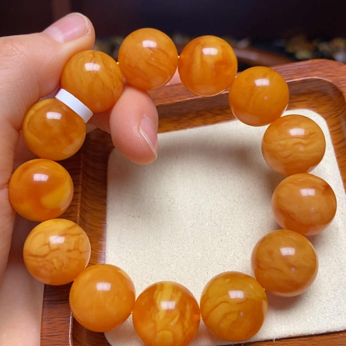 【闪购商品】蜜蜡手链未镶嵌手串