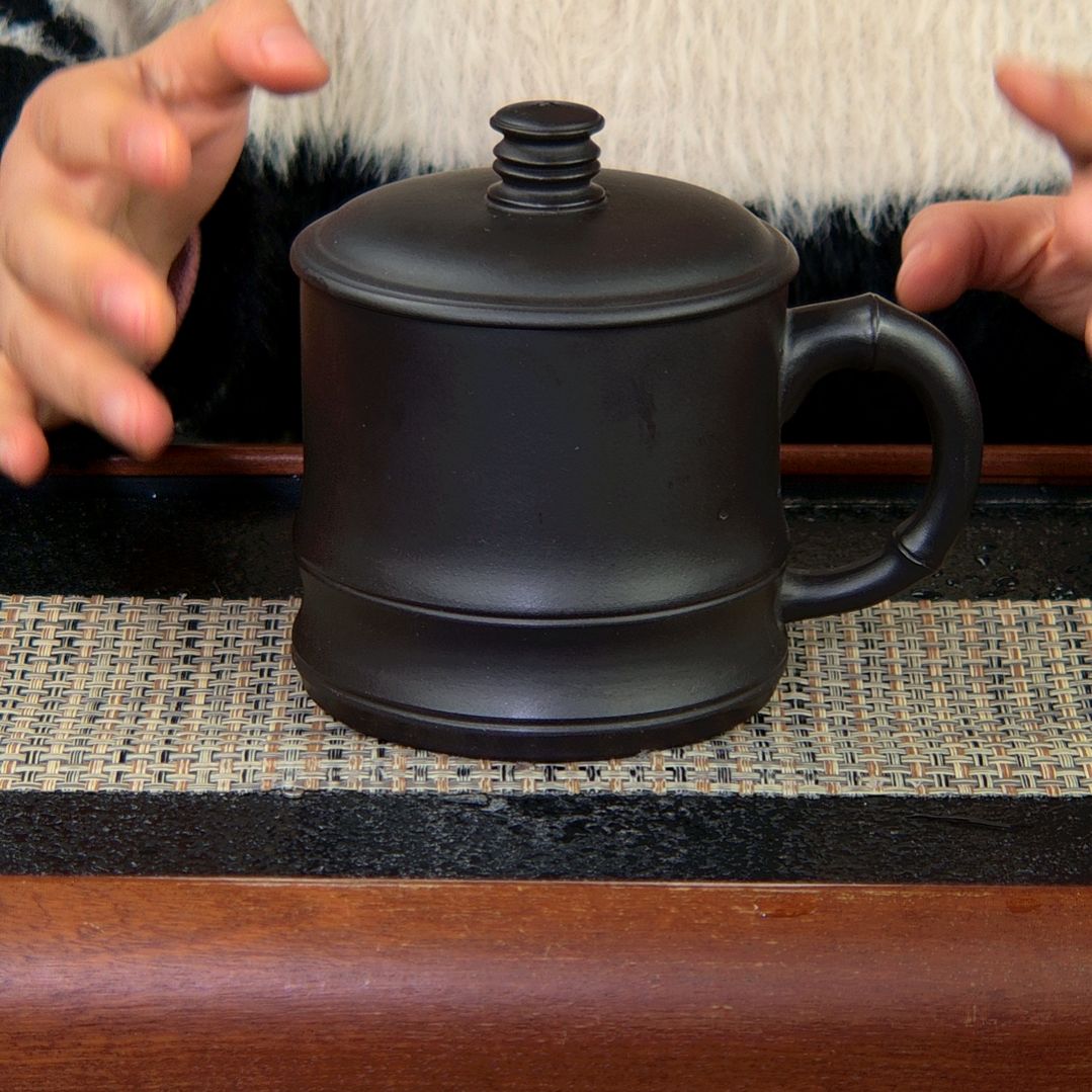 【闪购商品】绿泥茶杯高货放漏