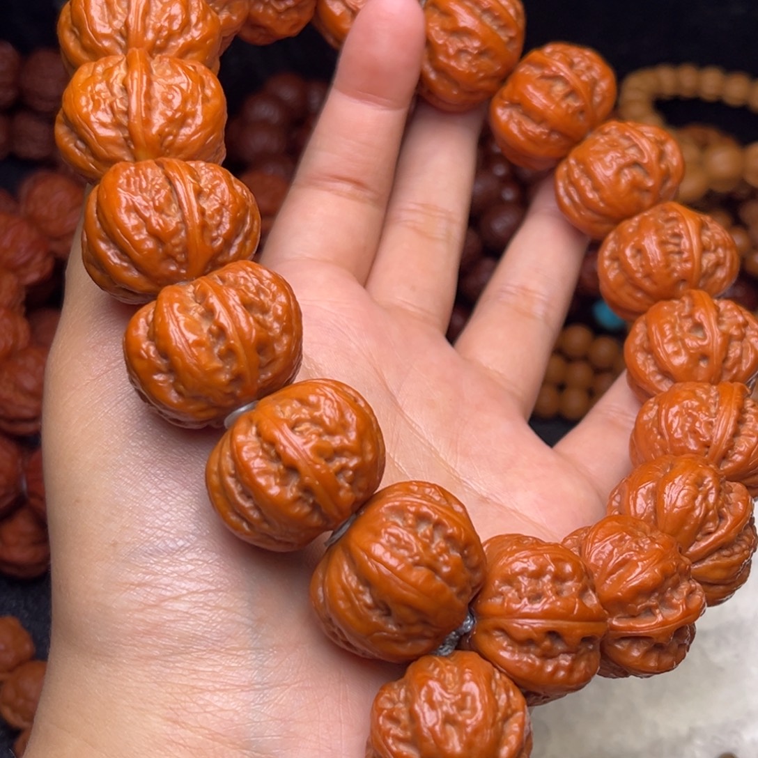 吊坠猴头核桃元宝八棱