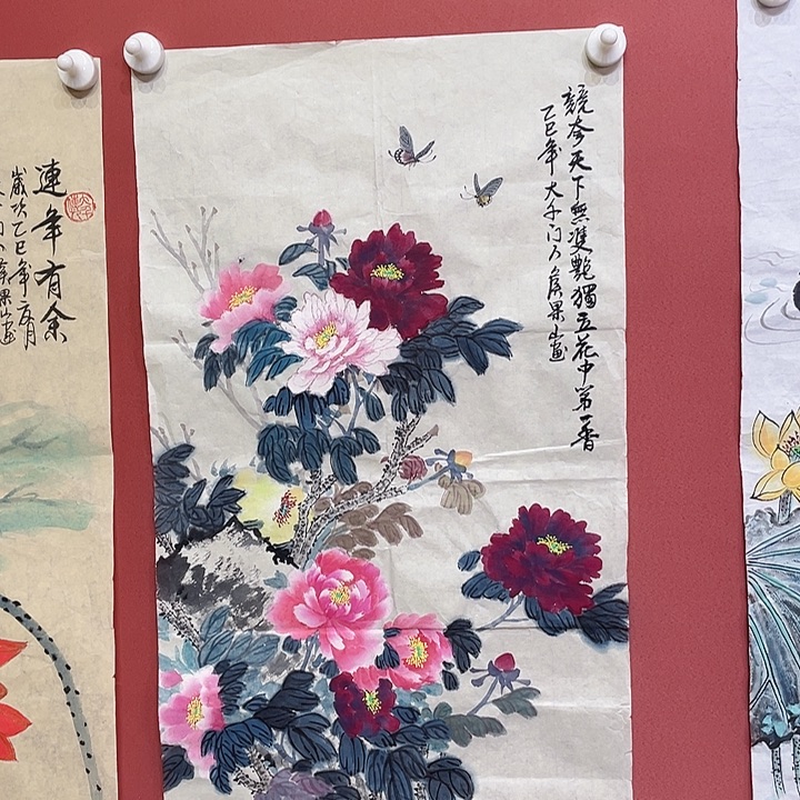 国画侯老师手绘作品