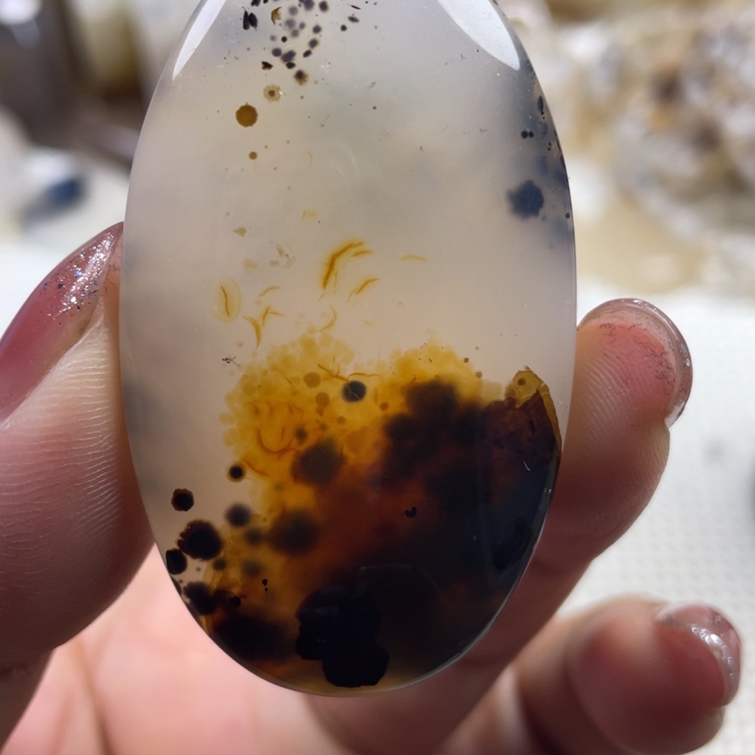 玛瑙/玉髓未镶嵌颈饰