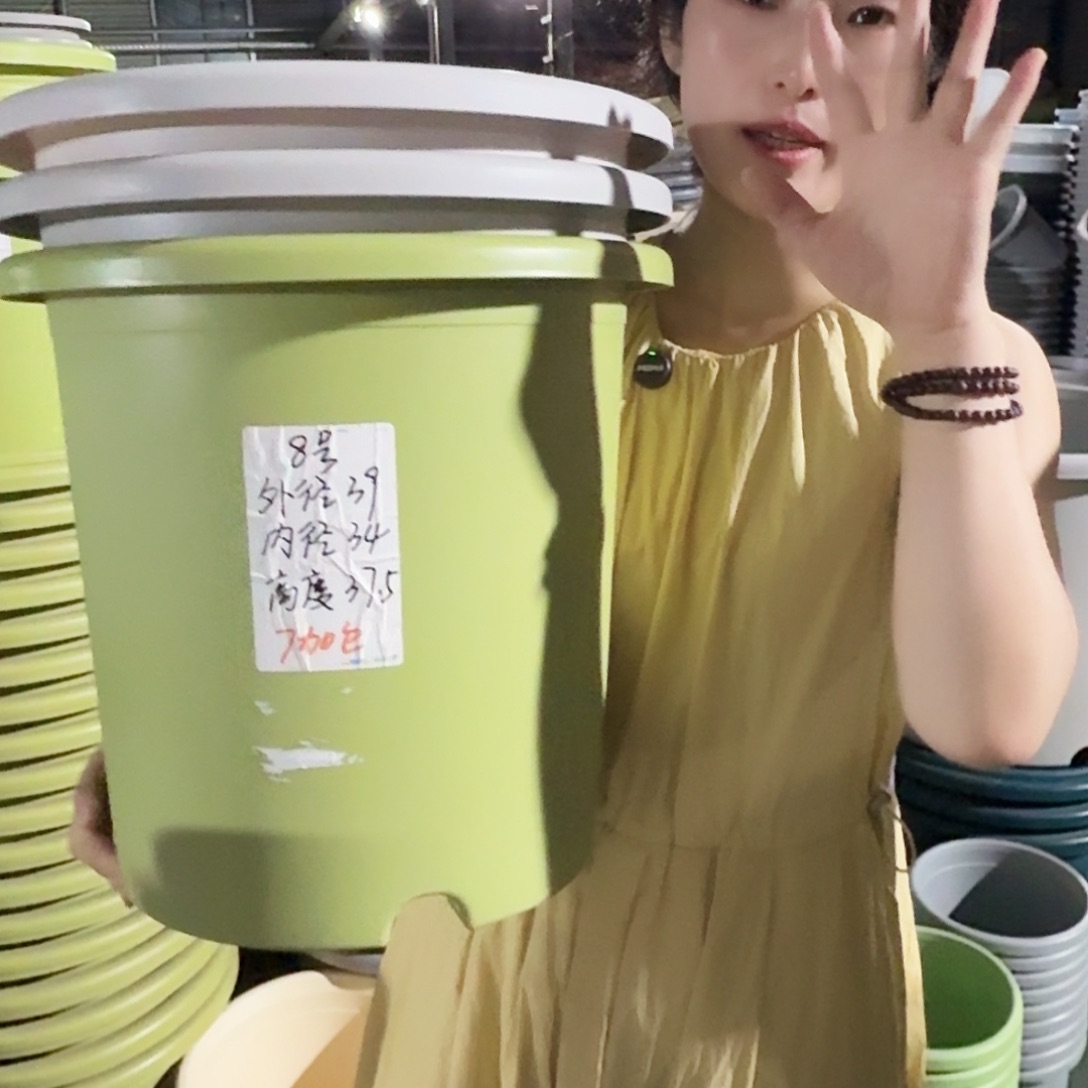 微瑕8#无拖果绿3个