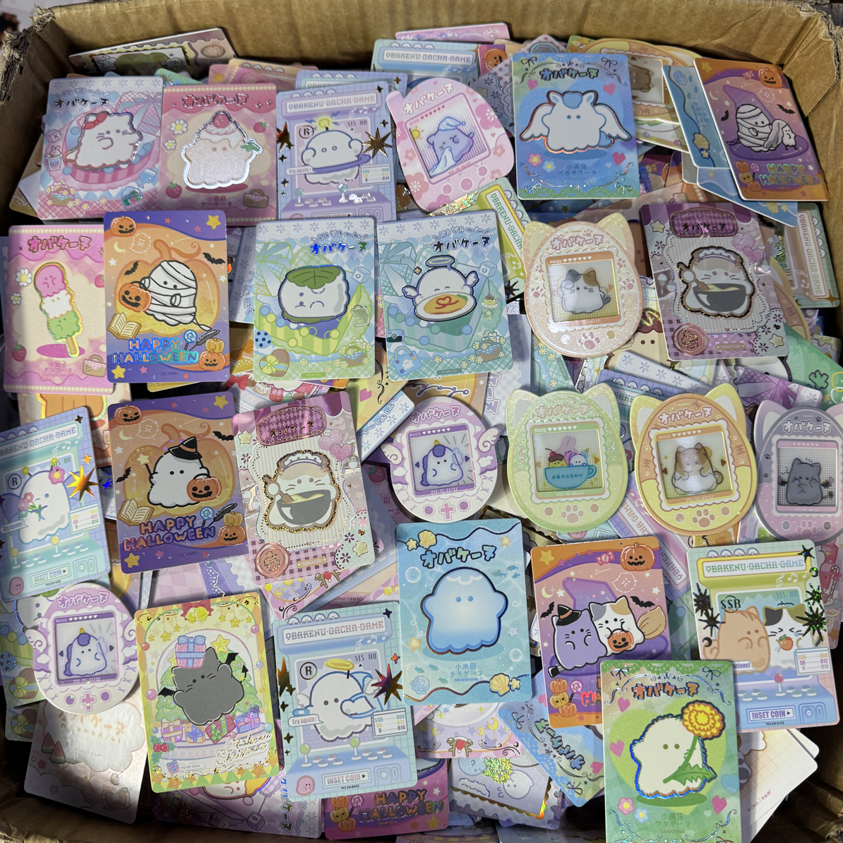 卡仕界幽幽家族第二弹收藏卡 一单100张左右！