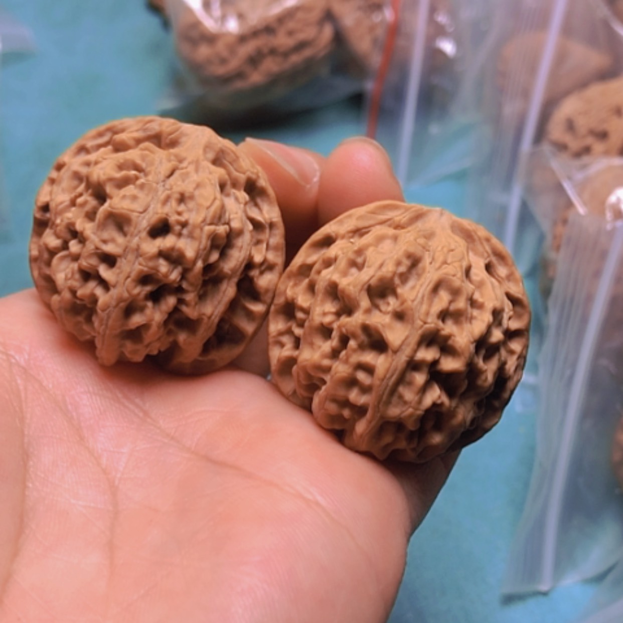 【闪购商品】核桃手串/手链35苹果园磕尖不修