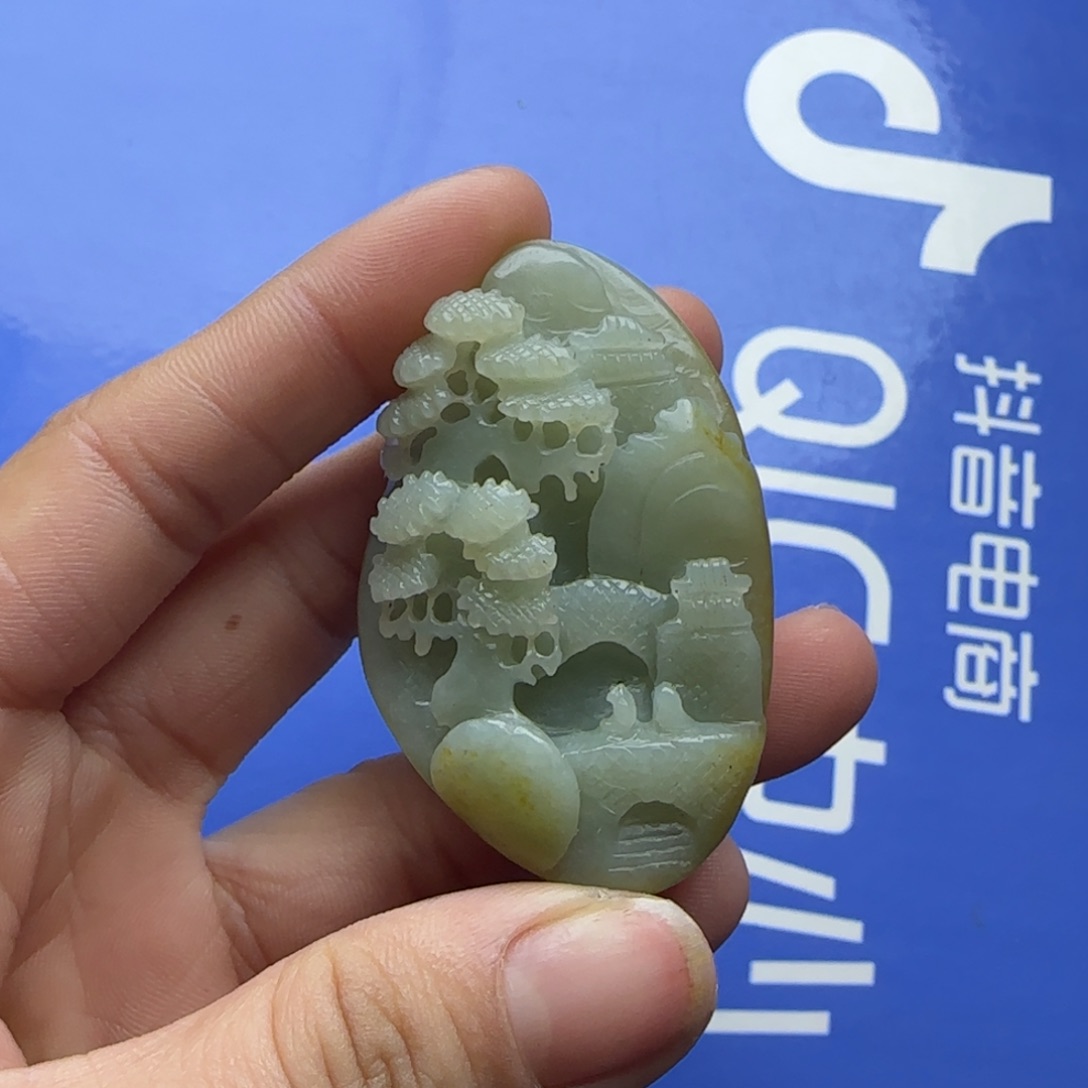 和田玉挂件未镶嵌