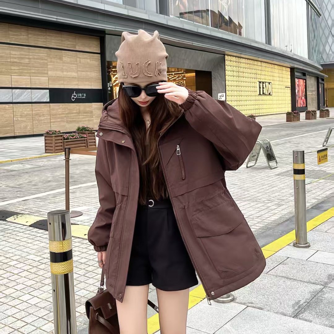 2025冬天加绒中长款加毛